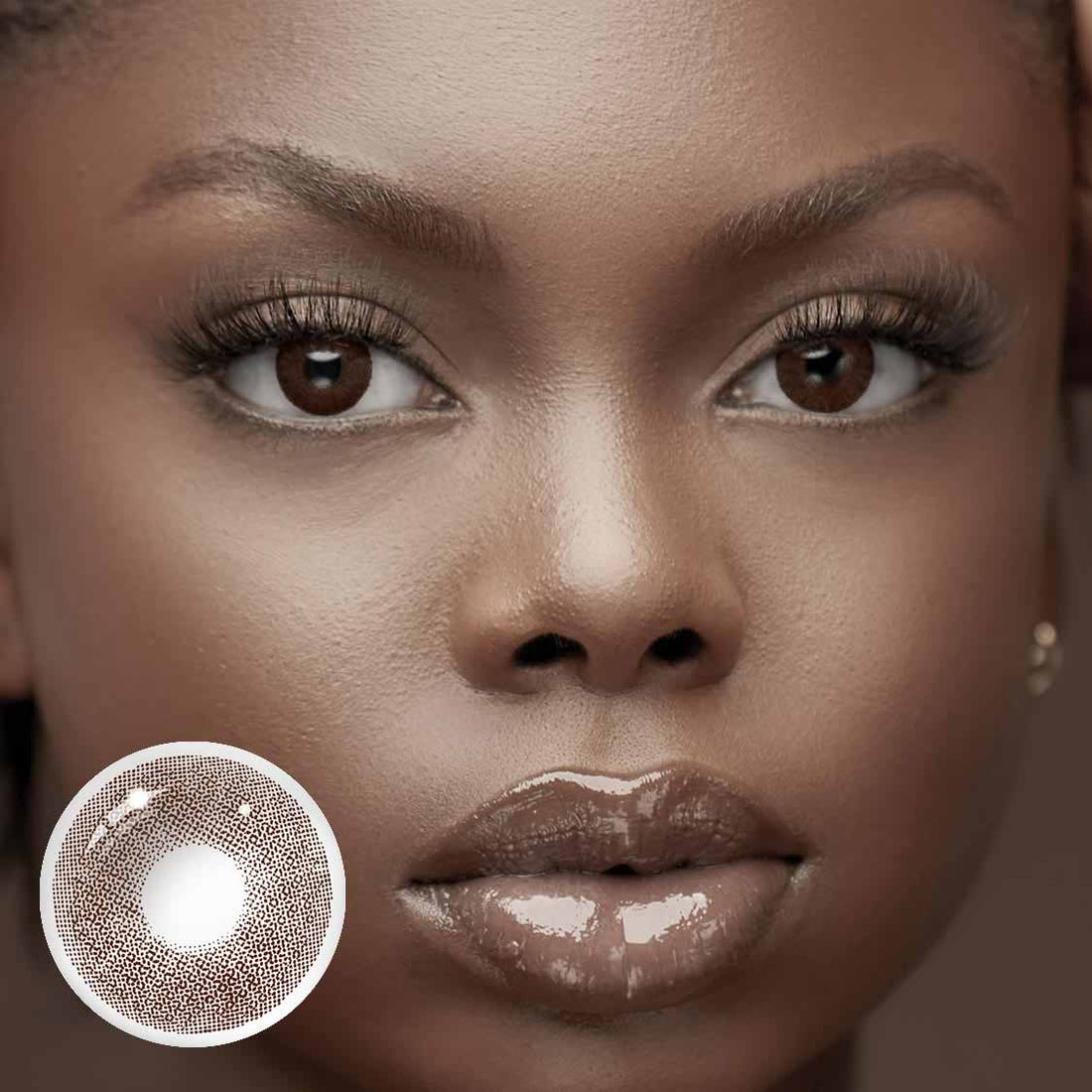 Queen Chocolate Colored Contact Lenses