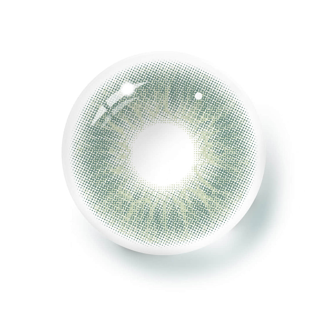 Lime Bubble Colored Contact Lenses