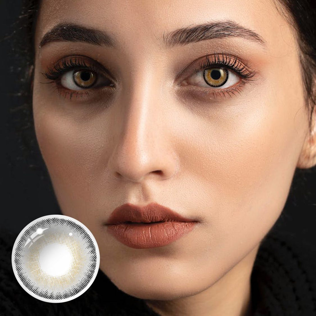 Hokkaido LA GIRL Gray Colored Contact Lenses
