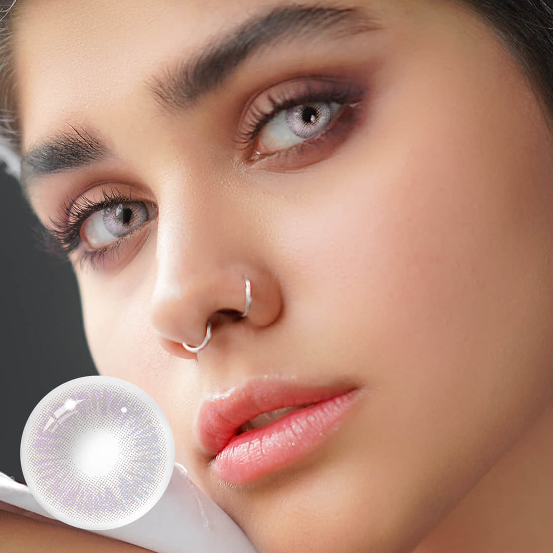 Vision Gray Colored Contact Lenses