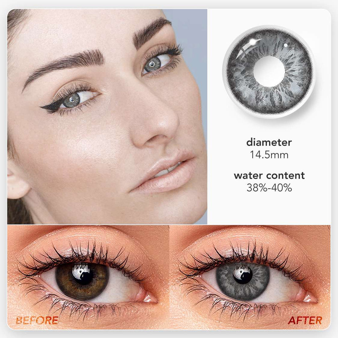 Cocktail Vodka Lime Colored Contact Lenses