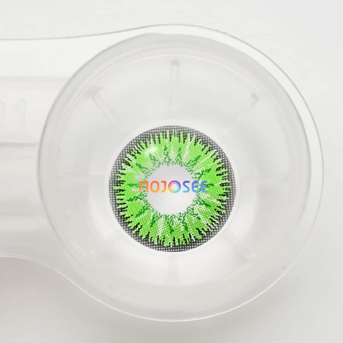 Vika Tricolor Green Colored Contact Lenses
