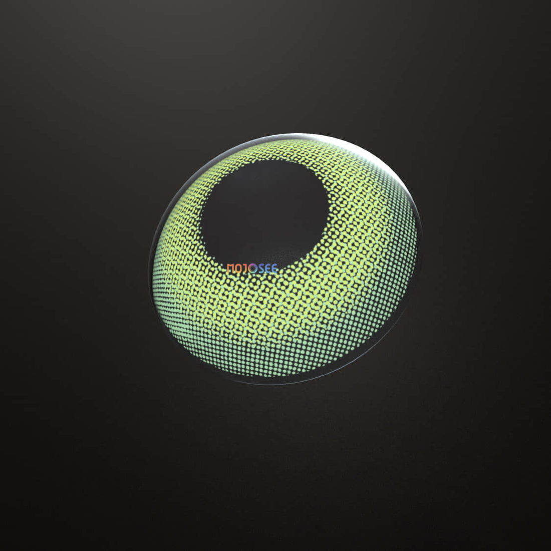 Pixie Green Colored Contact Lenses for Men