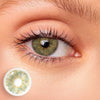Monet Green Colored Contact Lenses