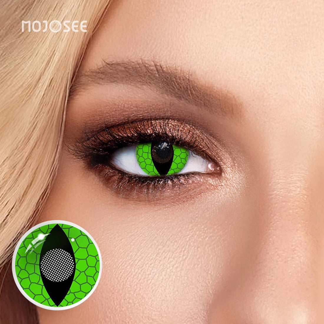 Cat Eyes Snake Green Colored Contacts Colored Contact Lenses