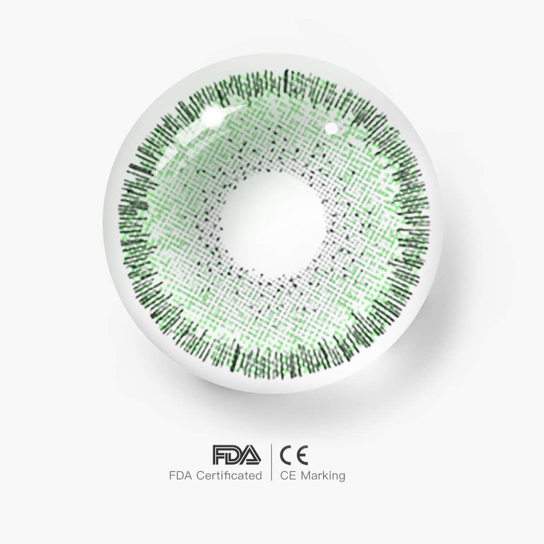 Majic Green Colored Contact Lenses