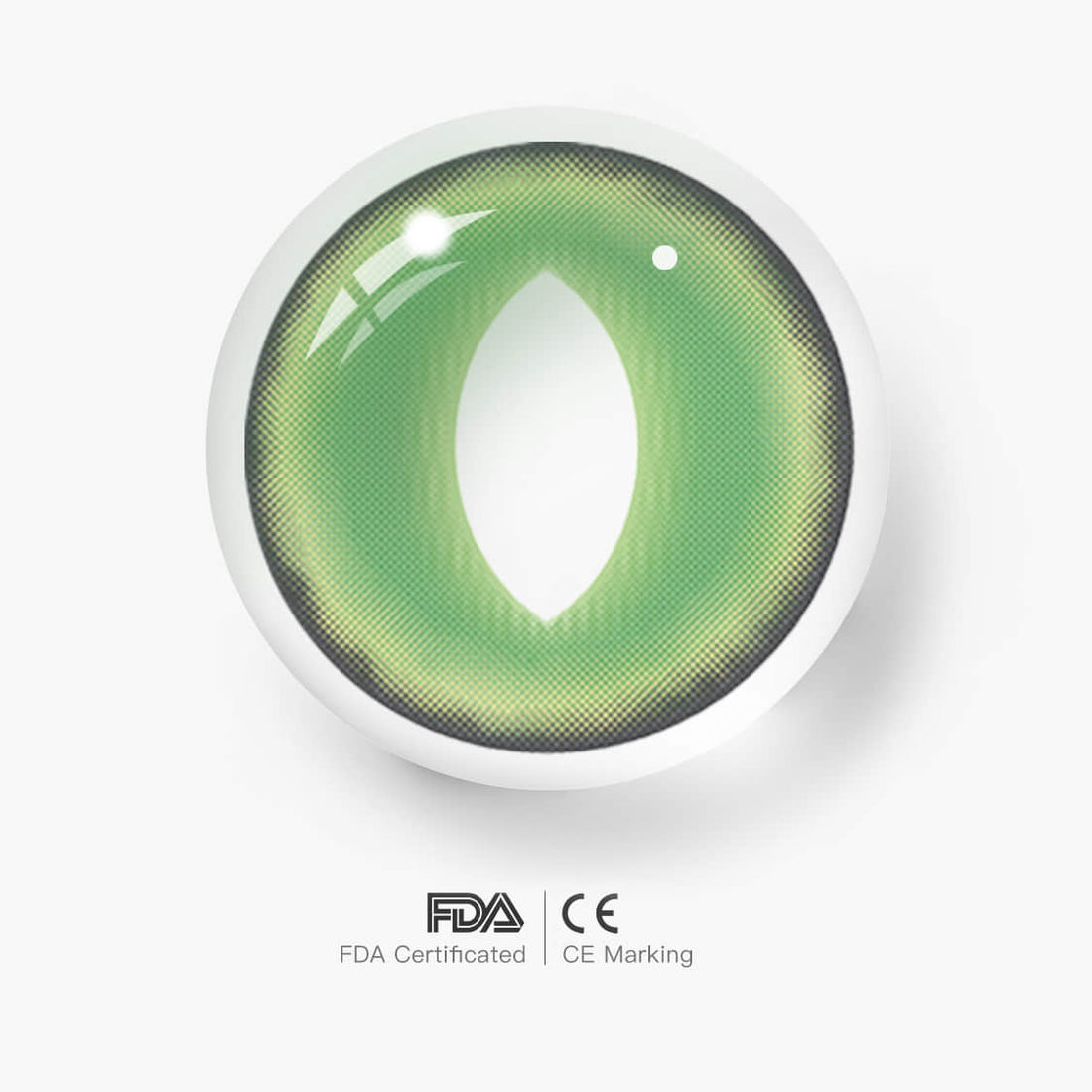British Shorthair Green Colored Contact Lenses
