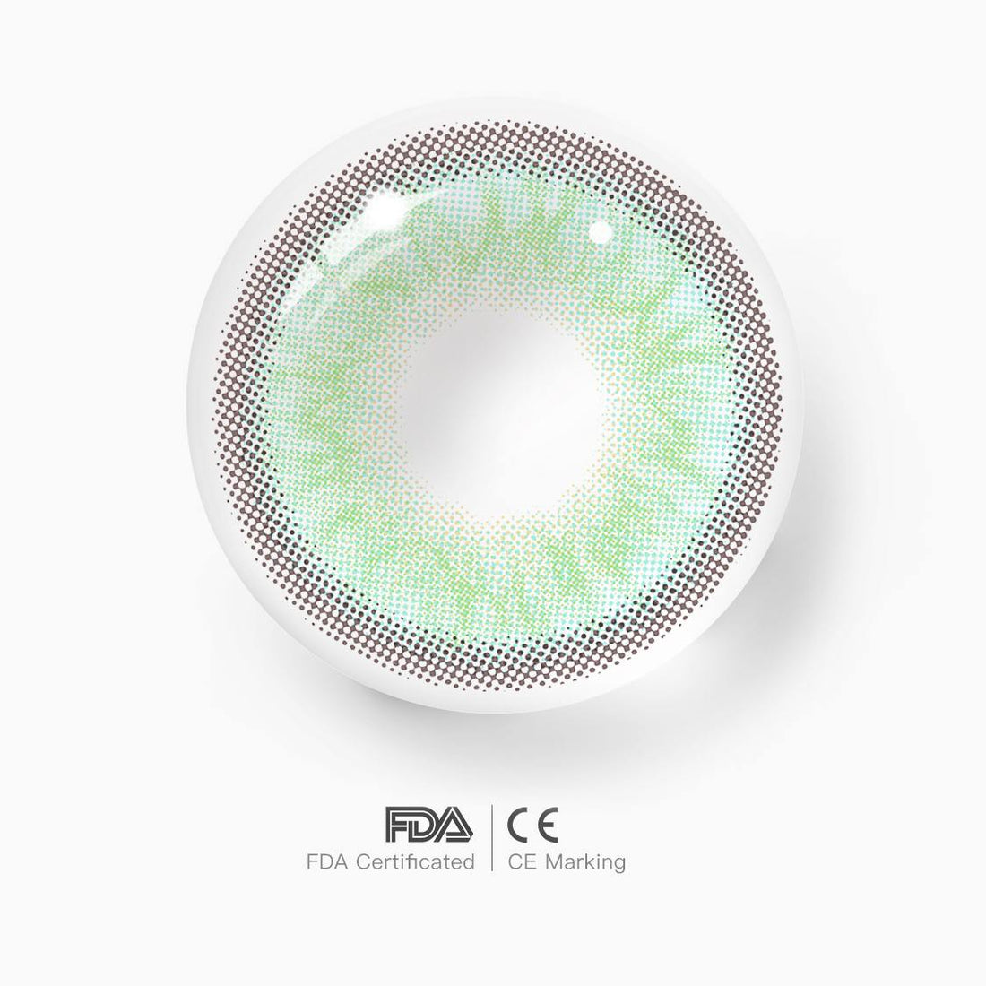 Himalaya Green Colored Contact Lenses