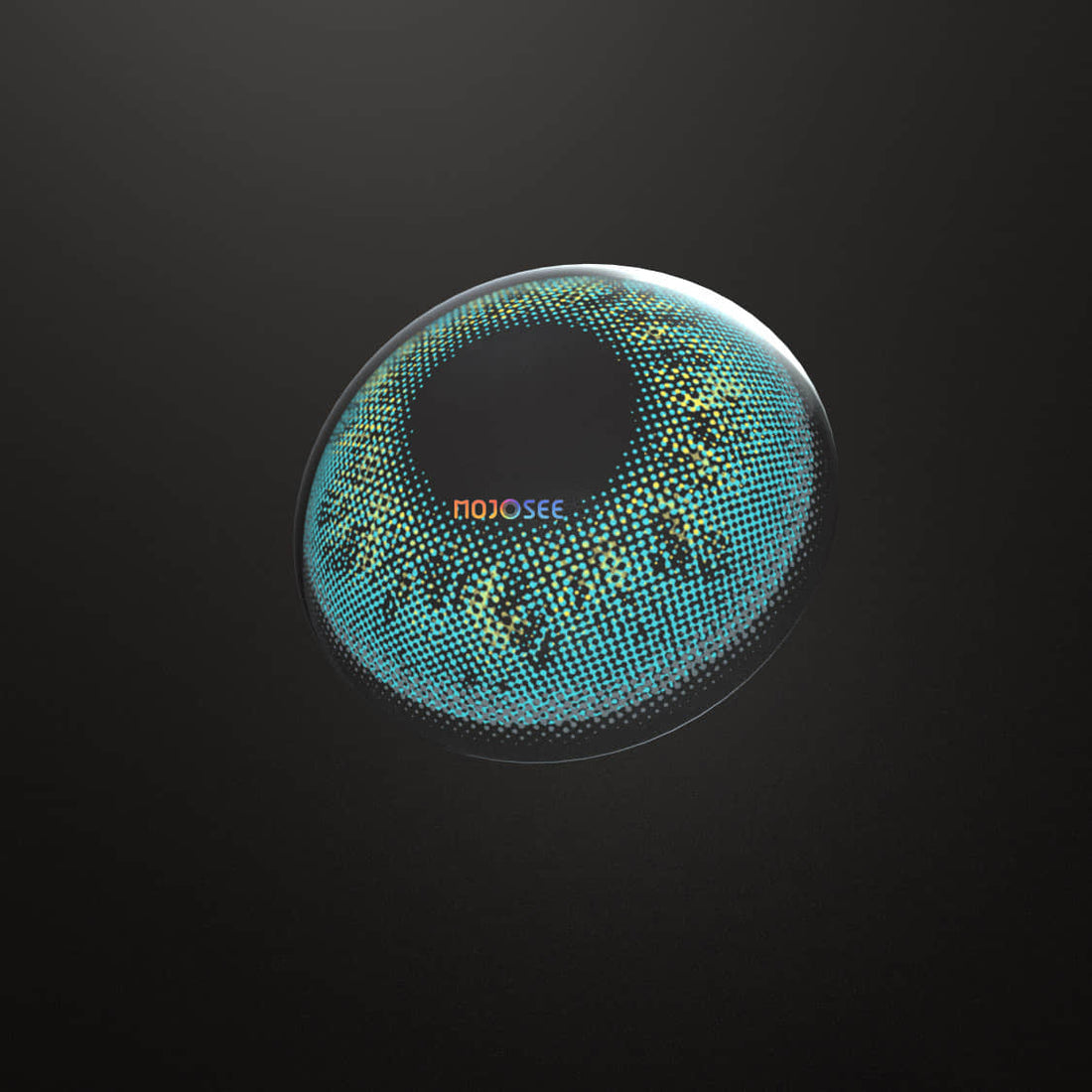 Starry sky Blue Colored Contact Lenses for Men