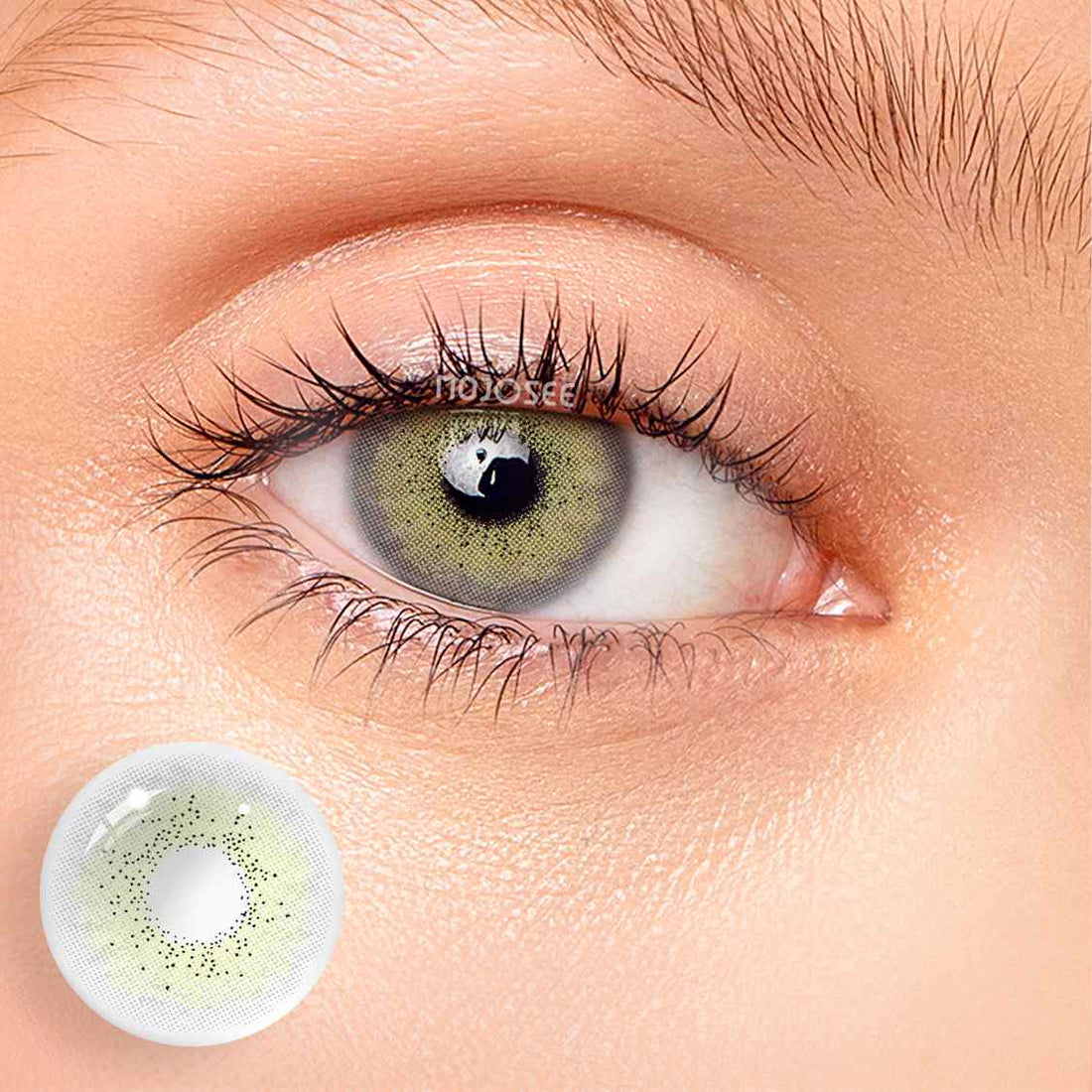 Ocean Cyan Gray Colored Contact Lenses