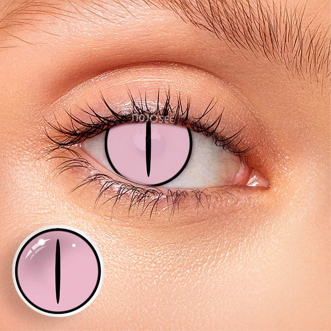Kamado Nezuko Pink Cosplay Contact Lenses – Demon Slayer