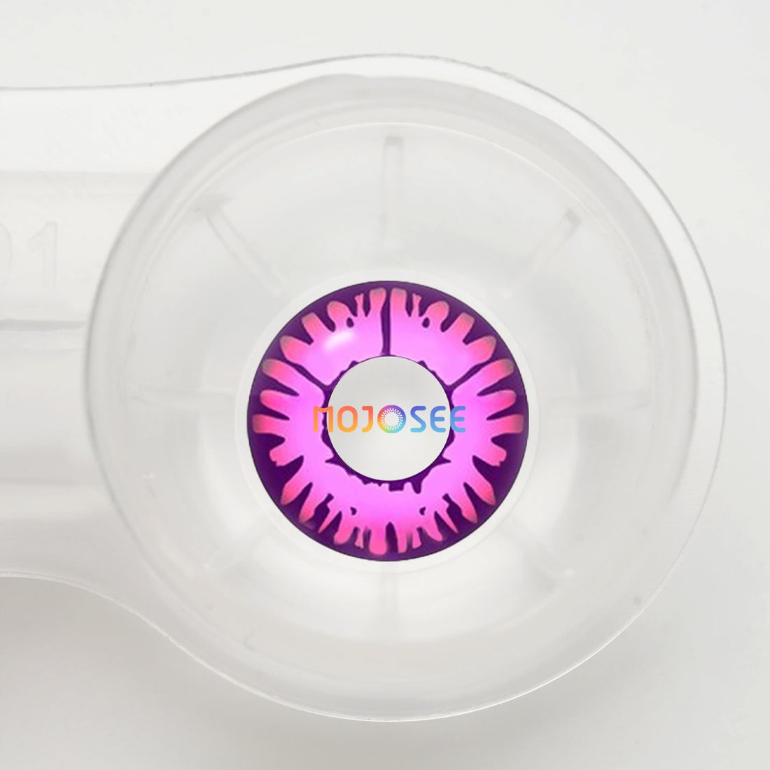 Enchanted Pink Colored Contact Lenses for Men