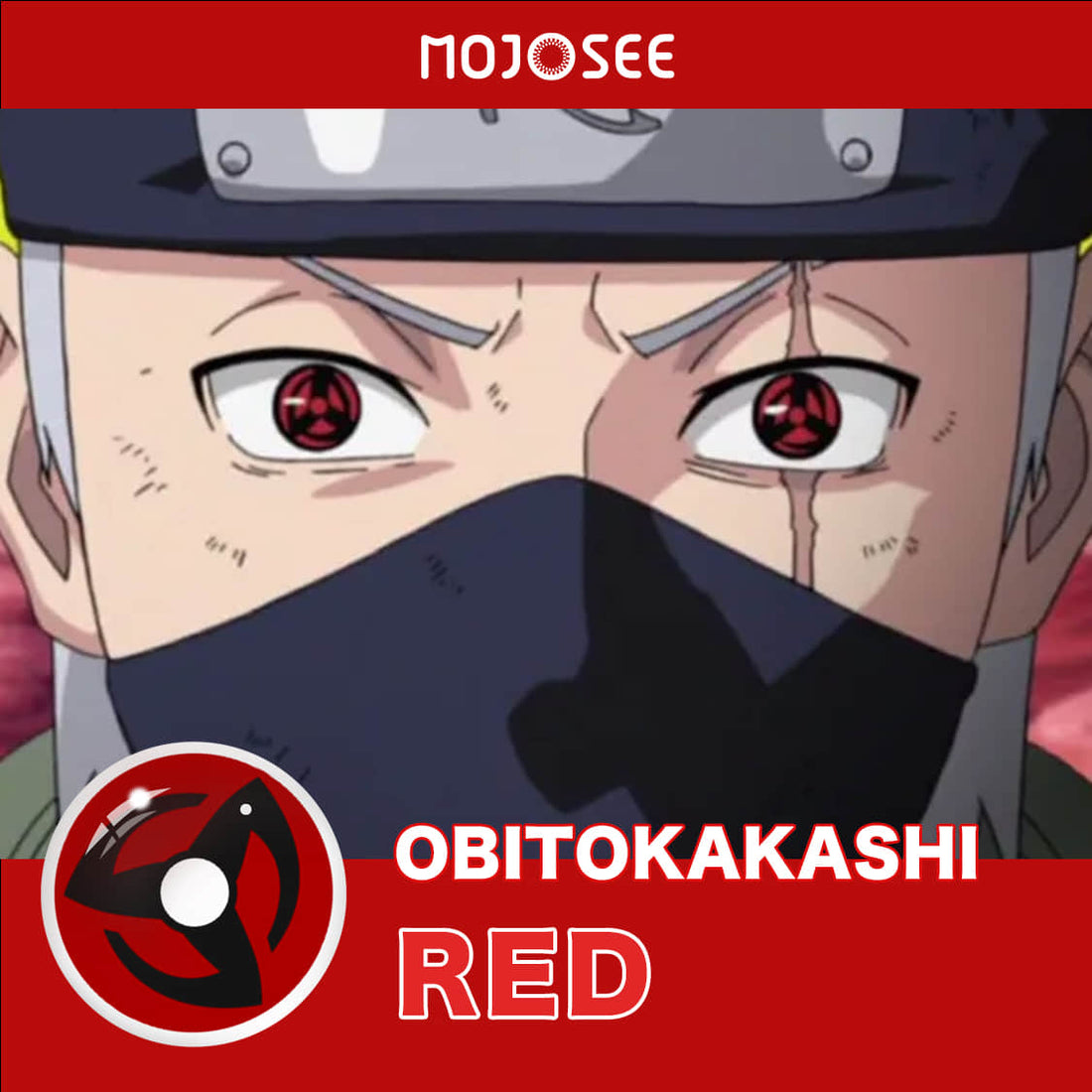 Uchiha Obito Kakashi Cosplay Contact Lenses – Naruto