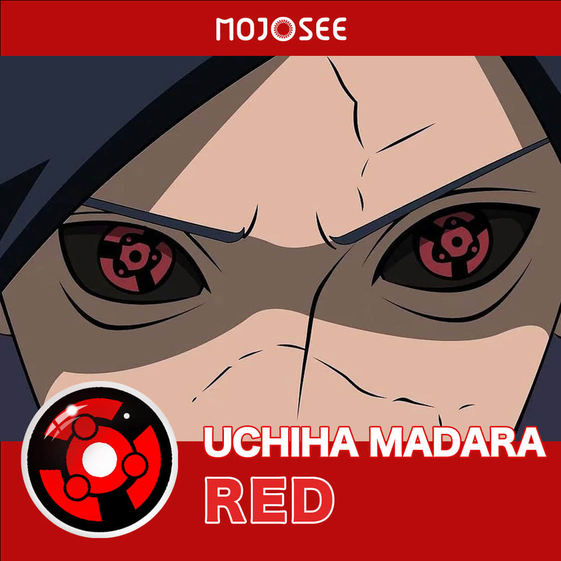 Uchiha Madara Cosplay Contact Lenses – Naruto