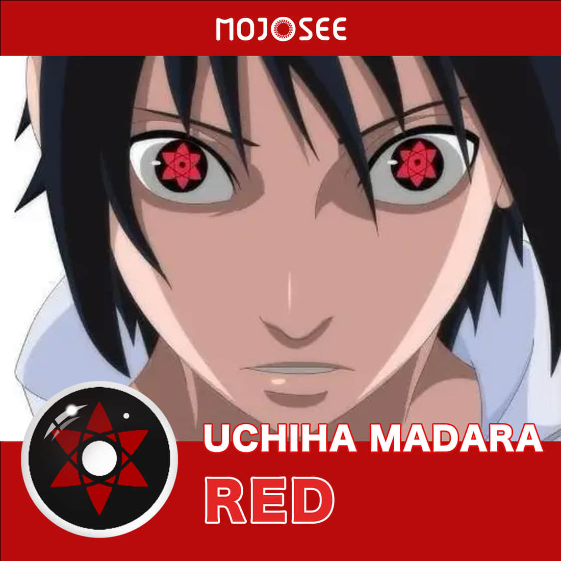 Uchiha Sasuke Cosplay Contact Lenses – Naruto