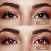 Vika Tricolor Red Colored Contact Lenses