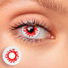 Trauma Red Colored Contact Lenses