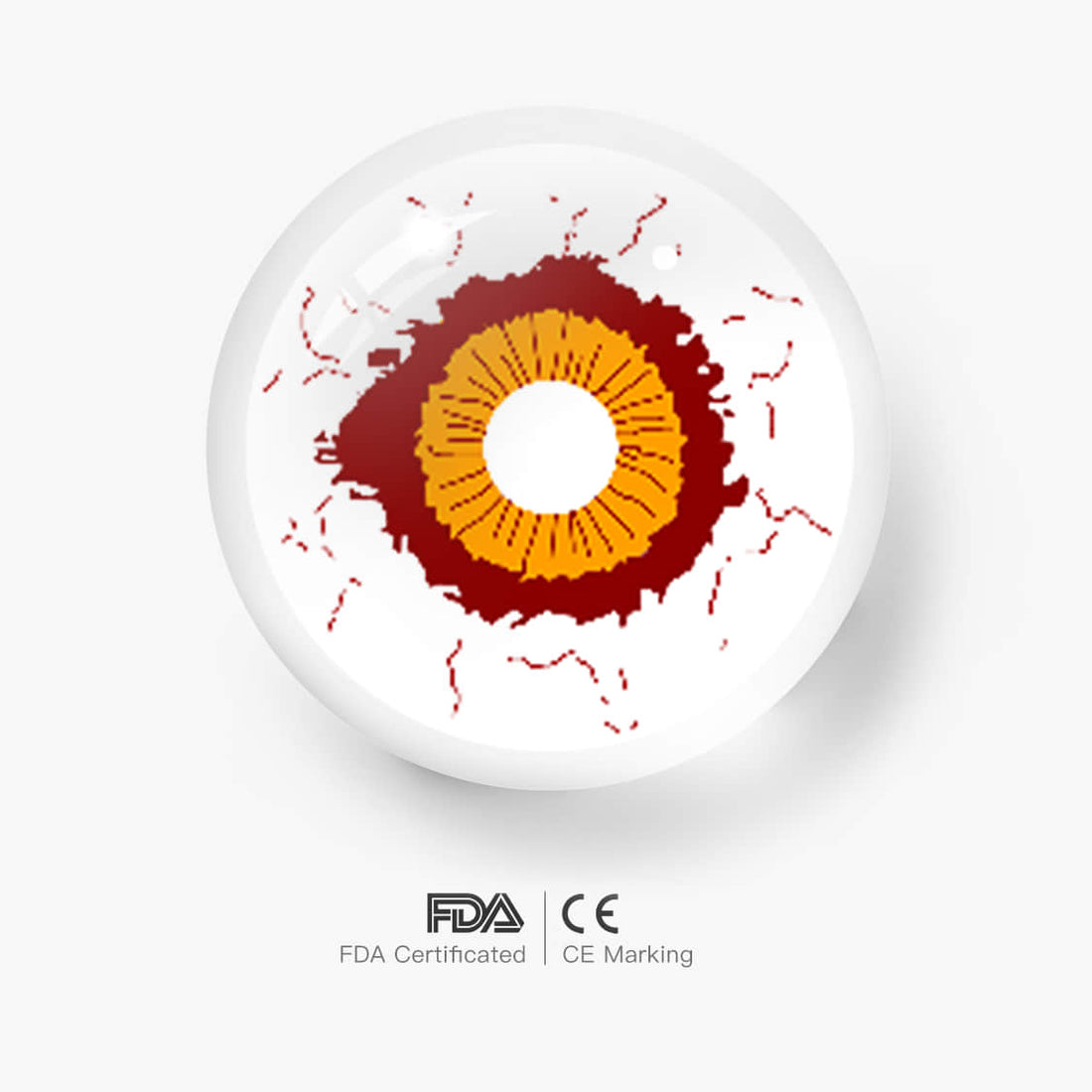Zombie Colored Contact Lenses