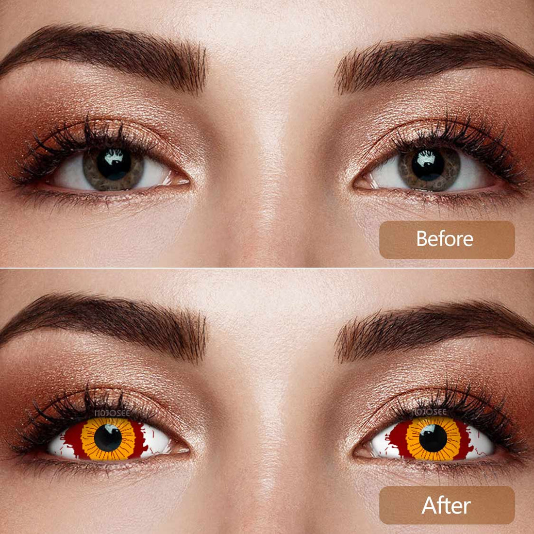 Zombie Colored Contact Lenses