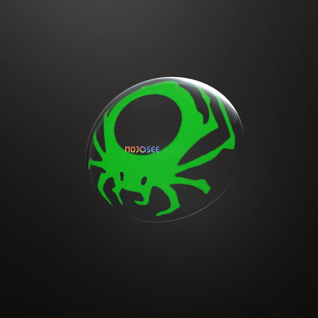 Green Spider Colored Contact Lenses