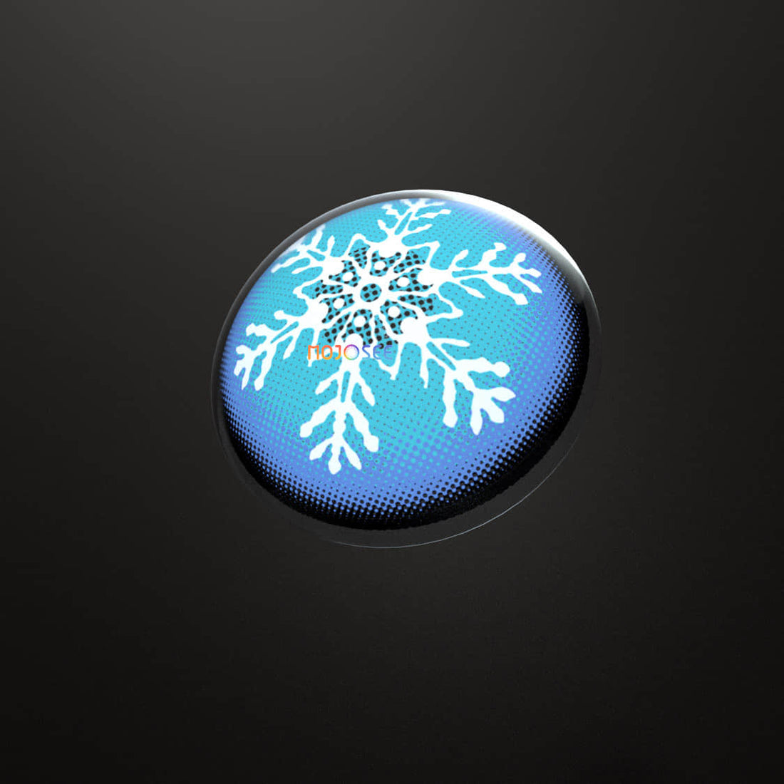Snowflake Colored Contact Lenses