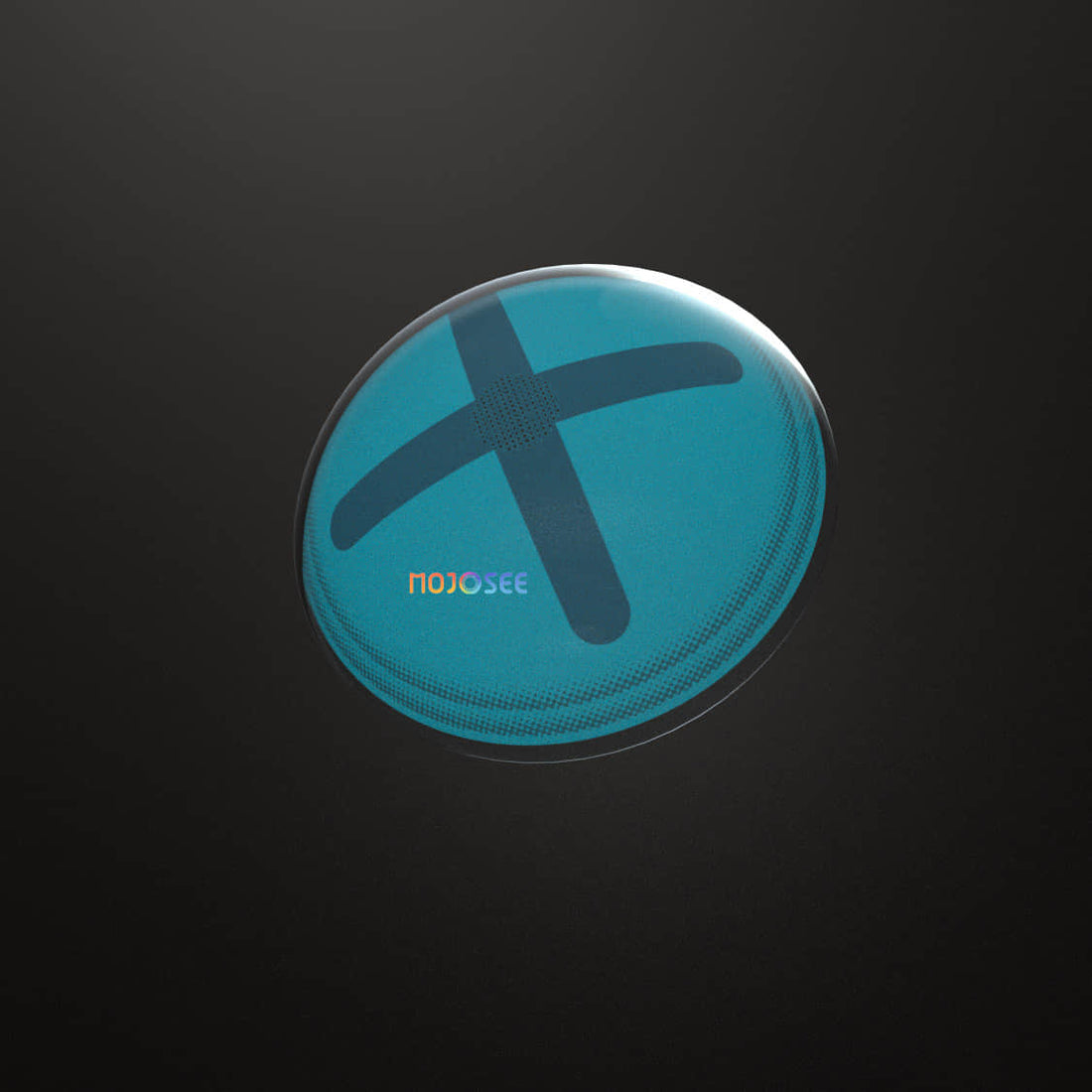 Button Eye Blue Colored Contact Lenses