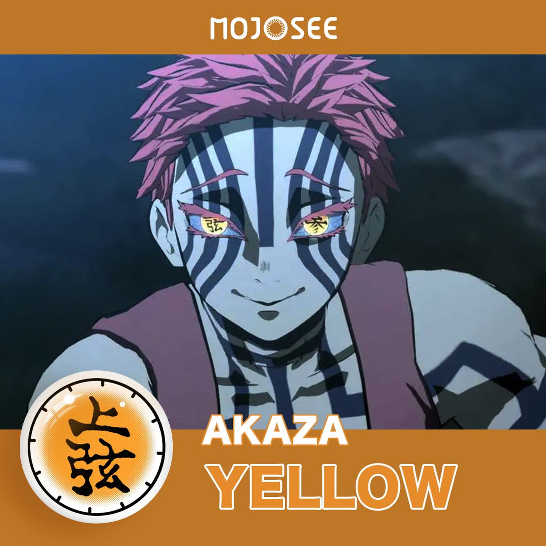 Akaza Cosplay Contact Lenses – Demon Slayer