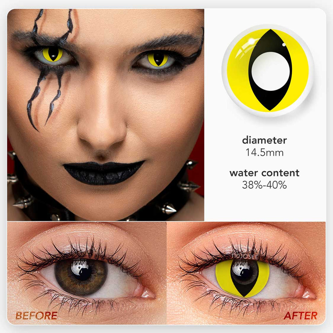 Cat Eyes Colored Contacts Colored Contact Lenses