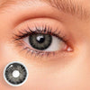 Lentes de contacto de color gris oximina