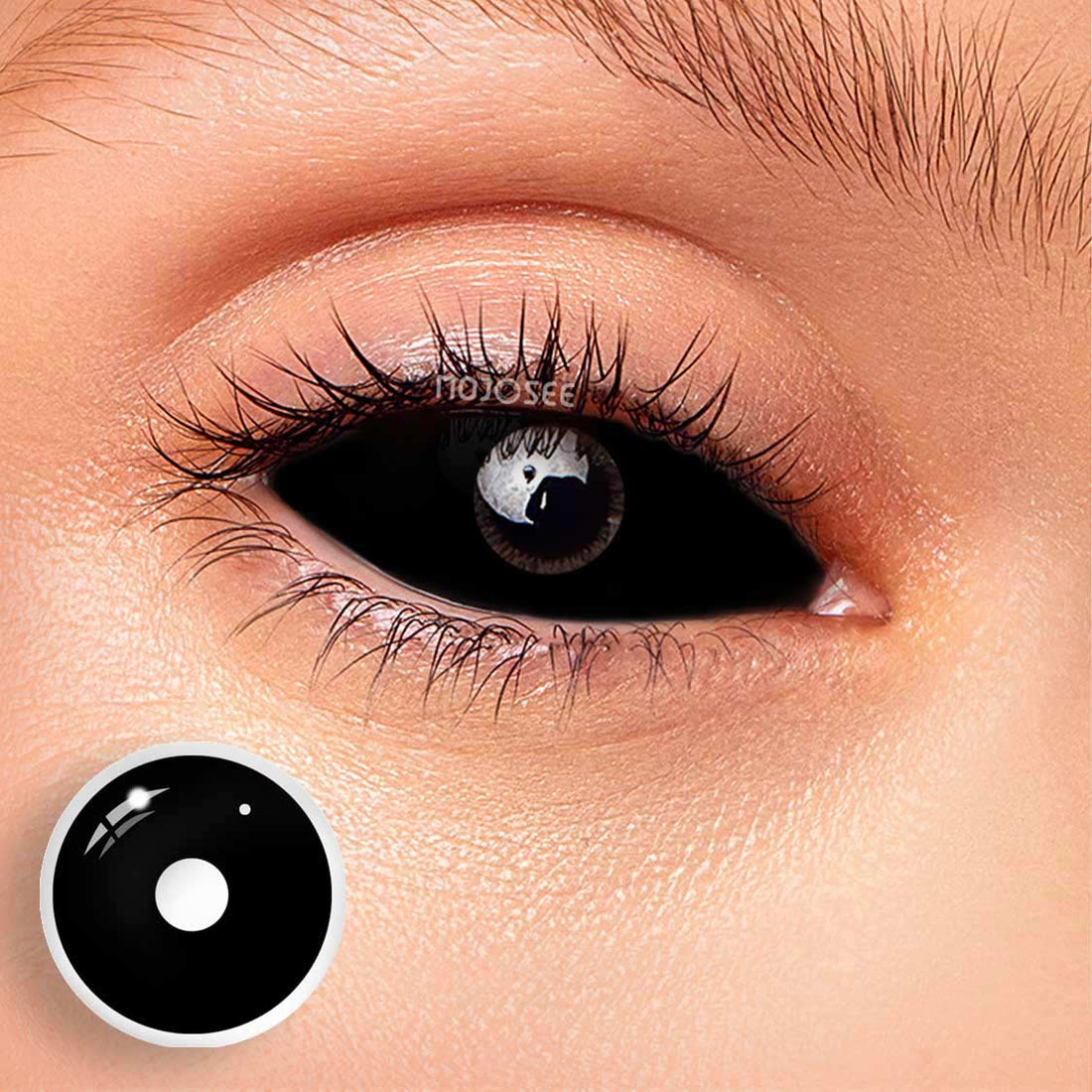 Black Sclera Colored Contact Lenses