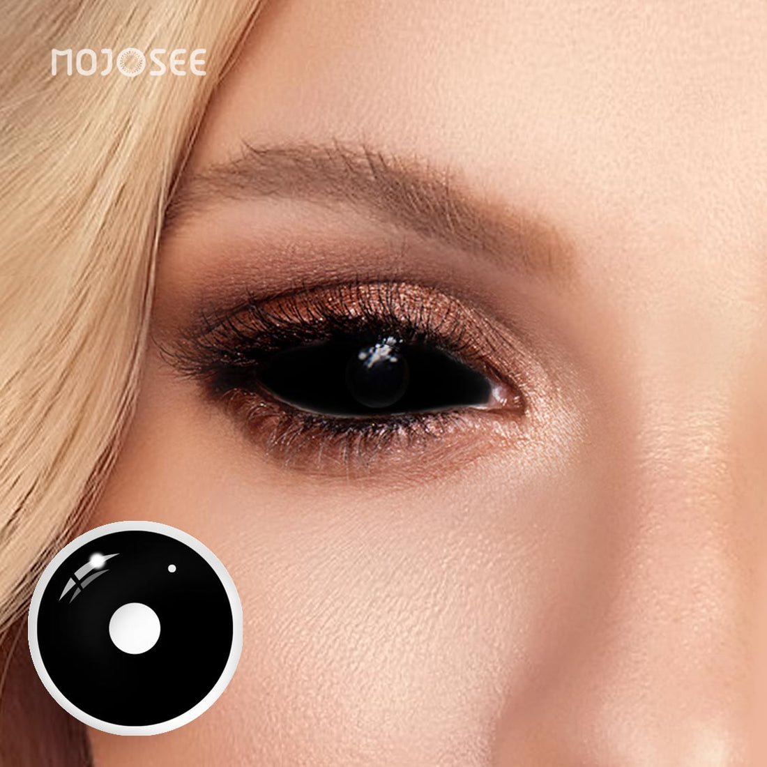 Black Sclera Colored Contact Lenses