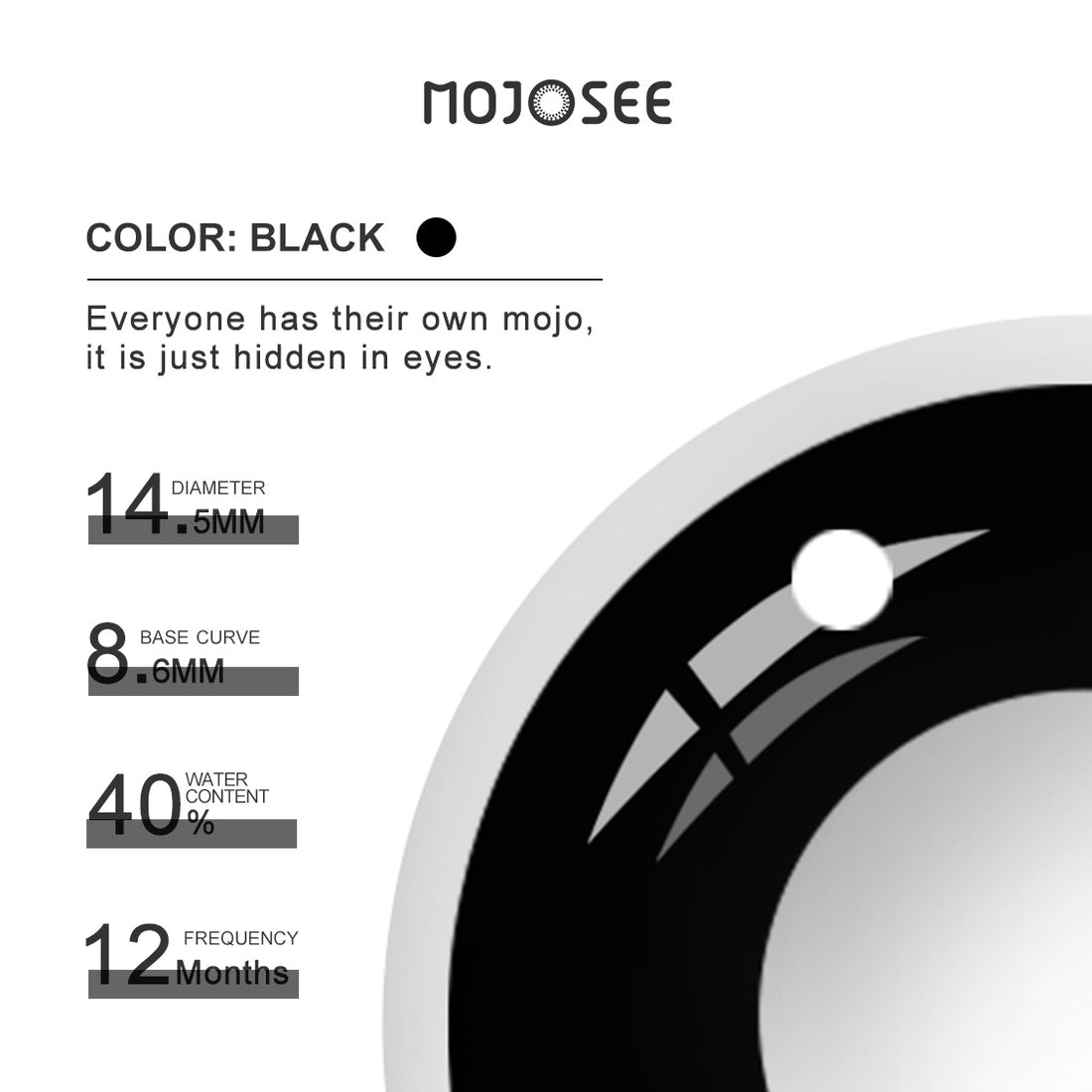 Circle Block Colored Contact Lenses