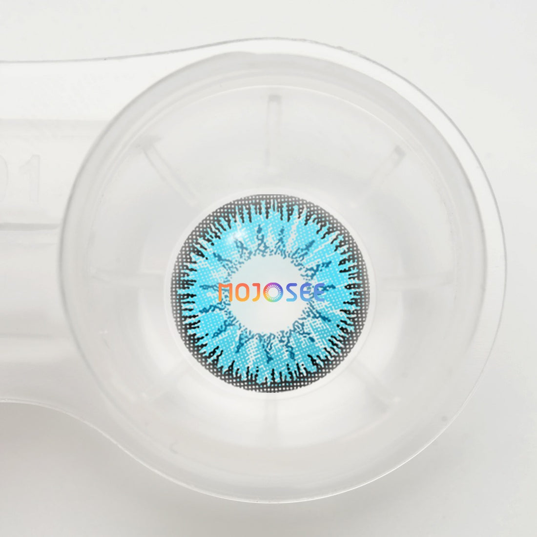 Vika Tricolor Blue Colored Contact Lenses