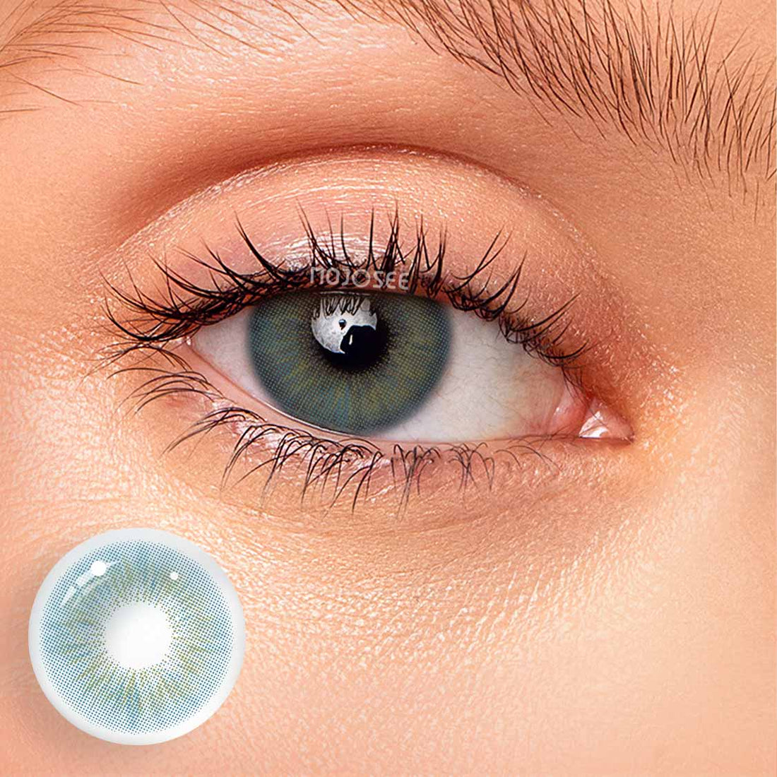 Sun-kissed Tiffany Colored Contact Lenses