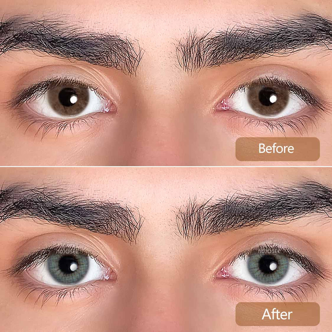 Aurora Topazio Colored Contact Lenses for Men