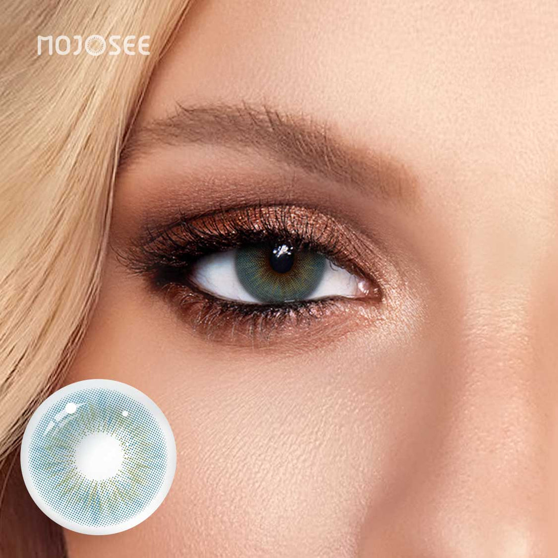 Sun-kissed Tiffany Colored Contact Lenses