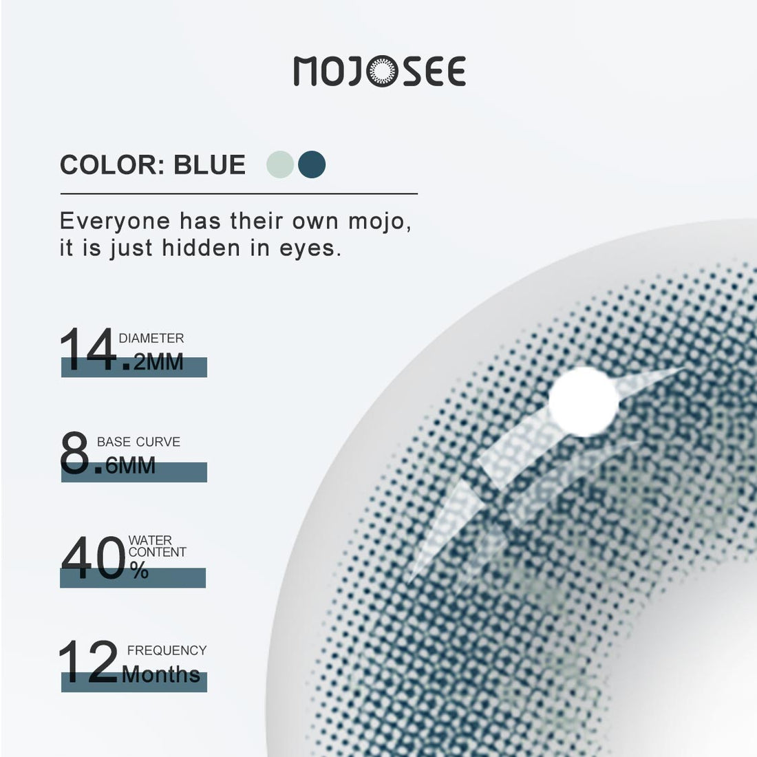 Love Story Dopamine Colored Contact Lenses for Men