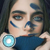 Vika Tricolor Blue Colored Contact Lenses