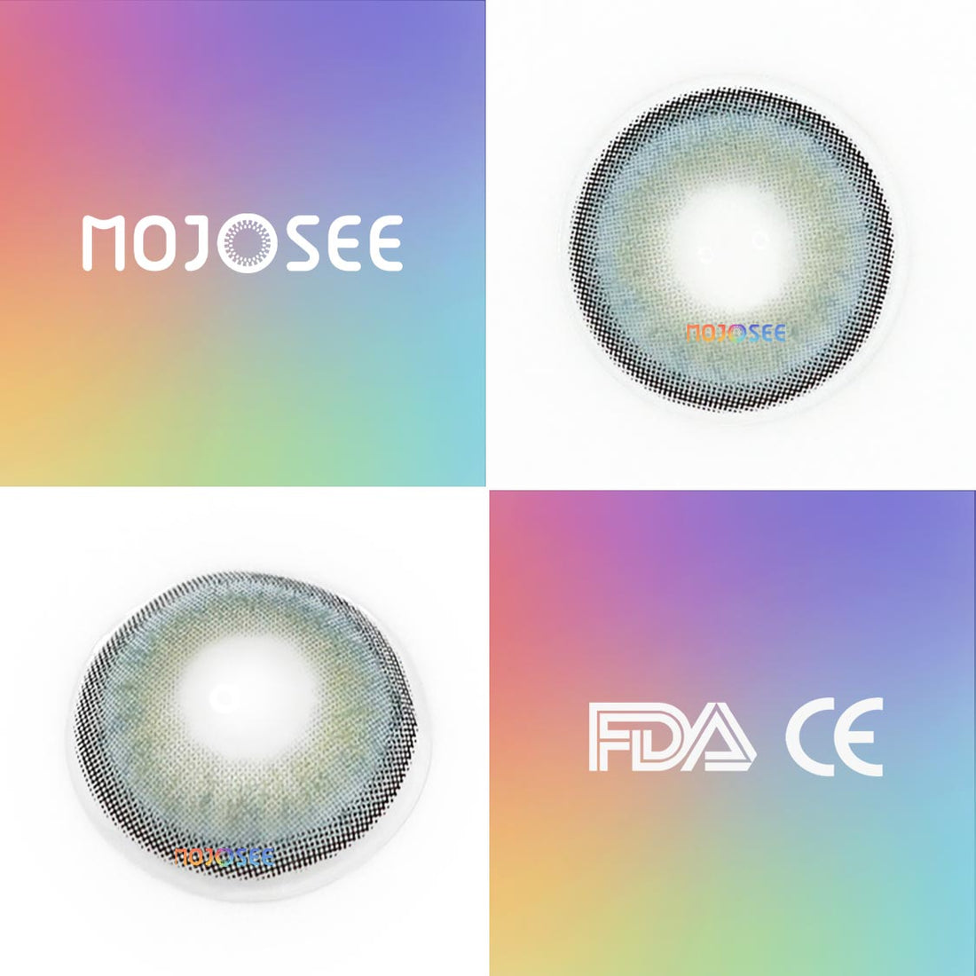Himalaya Blue Colored Contact Lenses
