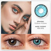 Vika Tricolor Blue Colored Contact Lenses