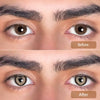 Fantastic Baby Heart Bubble Brown-b Colored Contact Lenses
