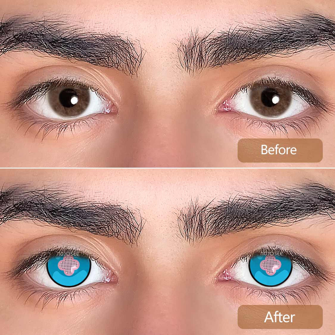 Hibana Cosplay Contact Lenses for Men – Ado Inspired