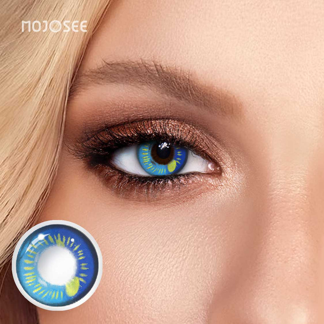 Anime Blue Colored Contact Lenses