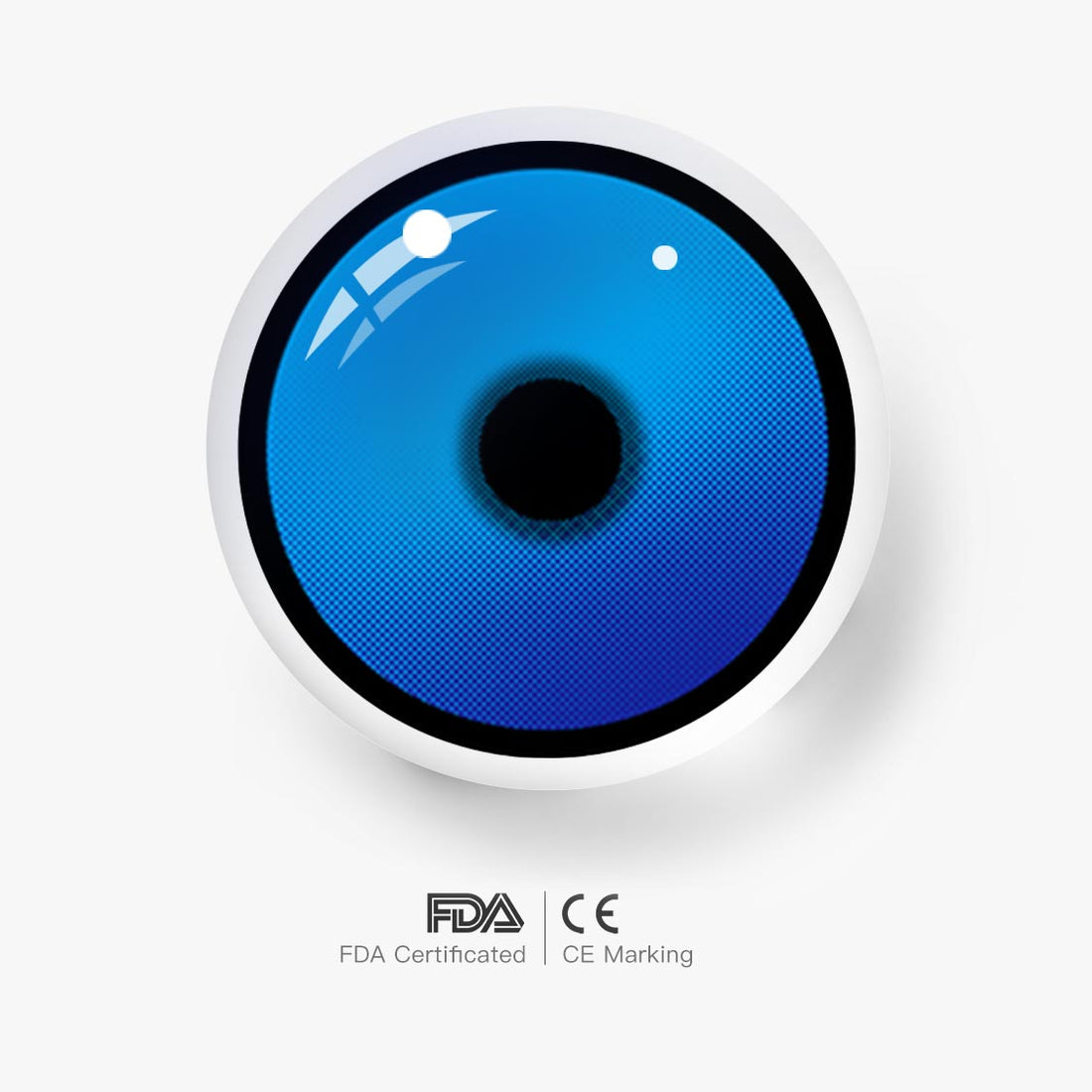 Lake Colored Contact Lenses for Men