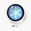 Snowflake Colored Contact Lenses