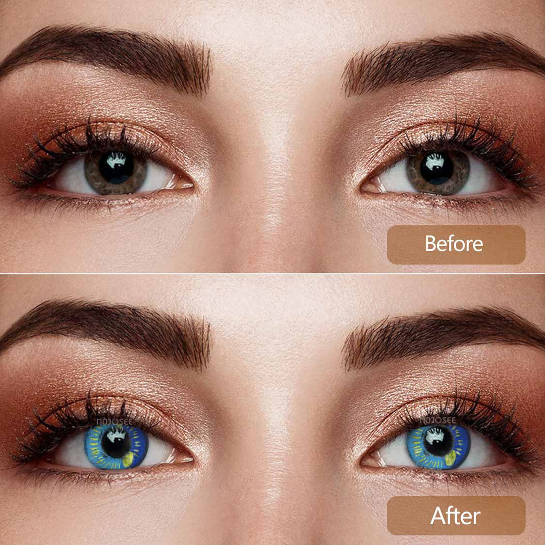 Anime Blue Colored Contact Lenses