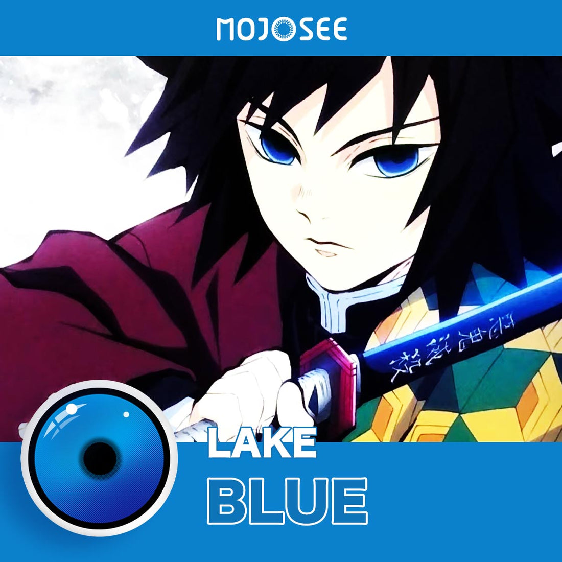 Demon Slayer Lake Colored Contact Lenses