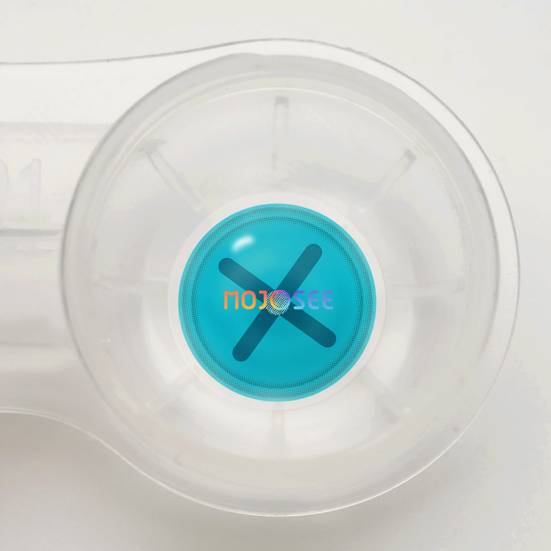 Button Eye Blue Colored Contact Lenses