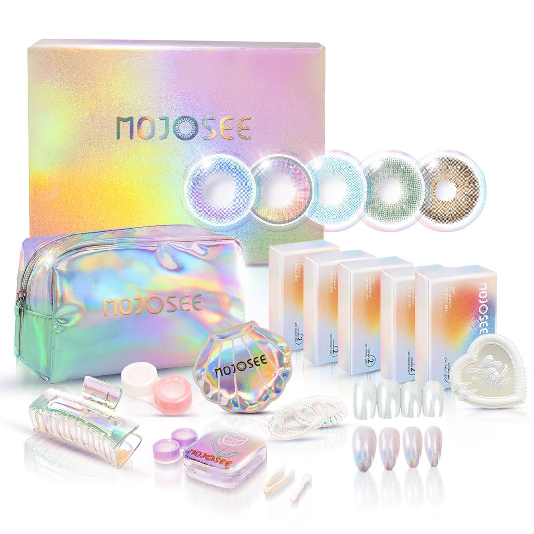Bubble-Gift-Box (18 items) Colored Contact Lenses