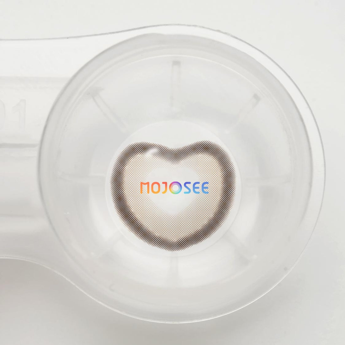 Fantastic Baby Heart Bubble Brown Colored Contact Lenses for Men